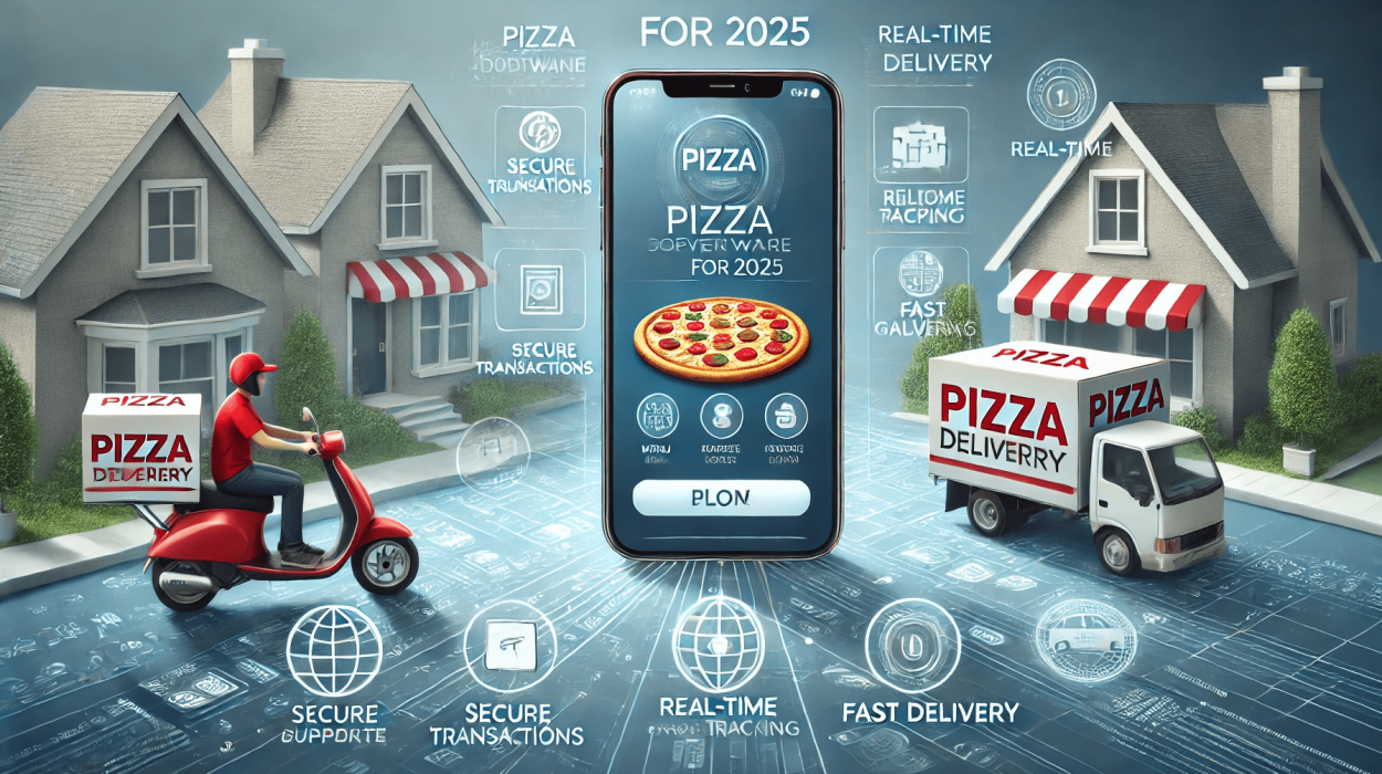 Pizza Delivery Software Interface for 2025